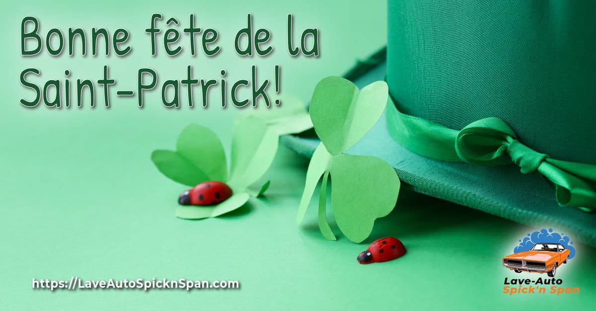 Bonne fête de la Saint-Patrick!